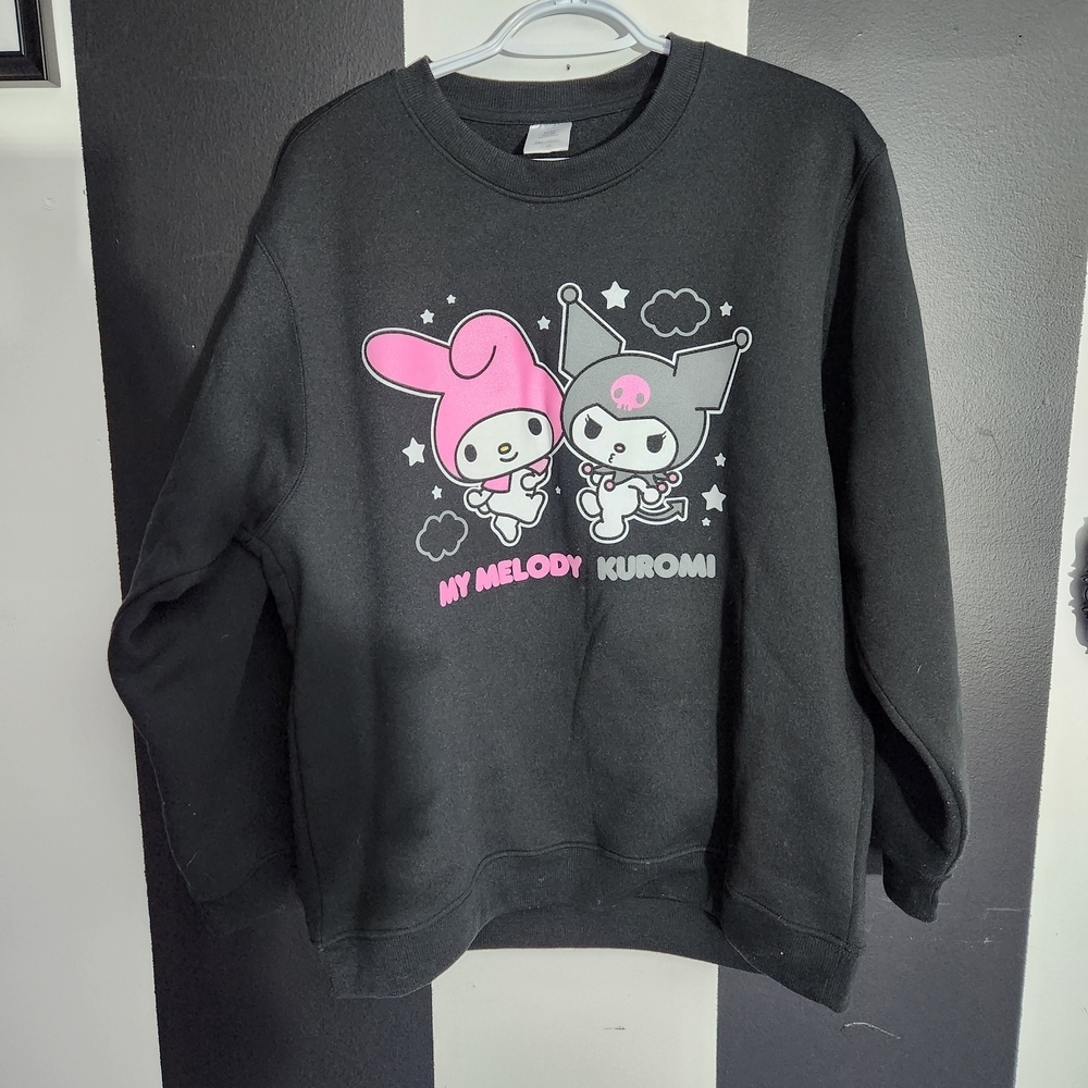 Black My Melody and Kuromi Sweatshirt